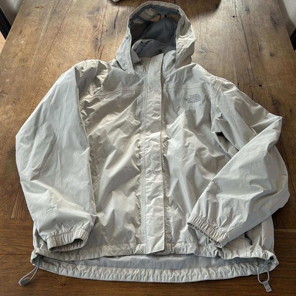 The North Face Women's Light Gray Hooded Utility Jacket